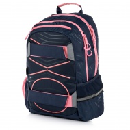 Studentský batoh OXY Sport PASTEL LINE pink - zvětšit obrázek