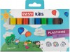 EasyCreative plastelina 10 barev/sada,160g