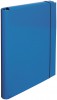3klopé lamino desky s gumičkou MODRÁ, lesk 