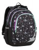 Školní batoh Bagmaster Maxvell 9 A Black / Gray / Violet