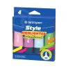 Zvýrazňovač 6252/4 soft pet etue Centropen
