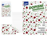 Dopisní papír barevný LUX 5+10 (Berušky) 5550366