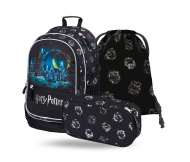 BAAGL 3 SET Core Harry Potter Bradavice: batoh, penál, sáček