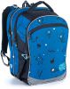 Modrý tříkomorový batoh s příšerkami na první stupeň ZŠ Topgal COCO 21017 B