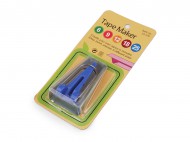 Zakladač šikmých proužků šíře 12 mm, 18 mm, 25 mm 3 (25 mm) modrá, 1 ks - zvětšit obrázek