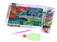 Diamantové malování 20x30 cm 5 viz foto krajina, 1 sada - zvětšit obrázek