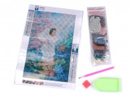 Diamantové malování 20x30 cm 6 viz foto žena, 1 sada - zvětšit obrázek