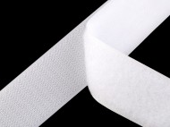 Suchý zip háček + plyš šíře 38 mm 1 bílá, 1 m - zvětšit obrázek