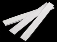 Suchý zip háček + plyš samolepicí stříhaný šíře 20 mm bílá, 10 pár - zvětšit obrázek