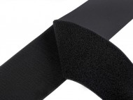 Suchý zip háček + plyš šíře 10 cm 2 černá, 1 m - zvětšit obrázek