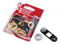 Průchodky s podložkou vnitřní 8 mm / vnější 18 mm