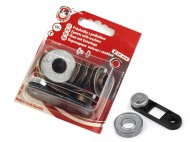 Průchodky s podložkou vnitřní 12 mm / vnější 24 mm