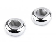 Plastové kroužky Metalic donut 5x12 mm - zvětšit obrázek