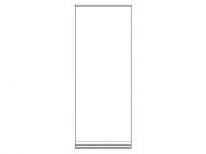 PP sáček s lepicí klopou 13x33 cm