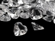 Dekorační diamanty 18x18 mm srdce - zvětšit obrázek