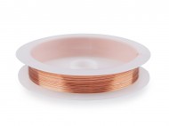 Dekorační drátek měděný 0,3 mm, návin 10 m 5 měděná světlá, 1 ks - zvětšit obrázek