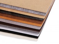 Látková dekorativní plsť / filc 20x30 cm 8 mix, 12 ks - zvětšit obrázek