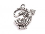 Přívěsek JEŠTĚRKA 25x25mm platina, 10 ks - zvětšit obrázek