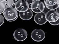 Knoflík velikost 18 1 transparent, 200 ks - zvětšit obrázek
