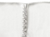 Knoflík na svatební šaty / elegantní 10 mm