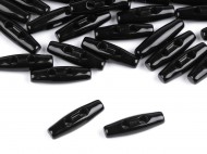 Plastový knoflík oliva mini 7x24 mm - zvětšit obrázek