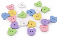 Knoflík dětský velikost 30 medvídek smile