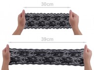 Elastická krajka / vsadka / běhoun šíře 15 cm - zvětšit obrázek