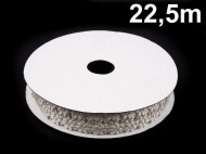 Saténový prýmek šíře 7 mm květ - zvětšit obrázek