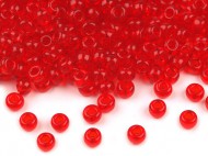Rokajl Preciosa 8/0 - 3 mm 90070 červená, 20 g - zvětšit obrázek