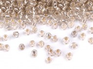 Rokajl 8/0 - 3 mm s průtahem 21 stříbrná světlá, 50 g - zvětšit obrázek
