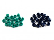 Plastové korálky s velkým průvlekem 7x10 mm - zvětšit obrázek