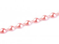 Perlový řetěz - půlperle 6 mm vánoční - zvětšit obrázek