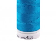 Nitě Poly Sheen Mettler 200 m 4103 Mosaic Blue, 1 ks - zvětšit obrázek