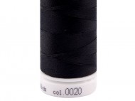Nitě Poly Sheen Mettler 200 m 0020 Black, 1 ks - zvětšit obrázek