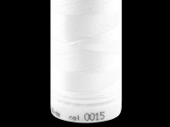 Nitě Poly Sheen Mettler 200 m 0015 White, 1 ks - zvětšit obrázek