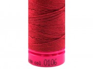 Polyesterové nitě Aspo 30 / riflové návin 30 m 106 Fiery Red, 5 ks - zvětšit obrázek