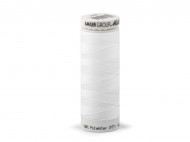 Polyesterové elastické nitě Seraflex Mettler návin 130 m 2000 bílá, 5 ks - zvětšit obrázek