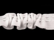 Záclonovka šíře 20 mm žabkové řasení White, 50 m - zvětšit obrázek