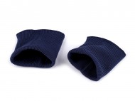 Elastické náplety na rukávy šíře 7 cm 6 (104) modrá temná, 1 pár - zvětšit obrázek