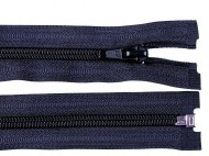 Spirálový zip No 5 délka 50 cm bundový POL 330 modrá tmavá, 1 ks - zvětšit obrázek