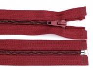 Spirálový zip No 5 délka 80 cm bundový POL 178 bordó, 1 ks - zvětšit obrázek