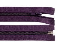 Spirálový zip No 5 délka 80 cm bundový POL 196 fialová temná, 1 ks - zvětšit obrázek