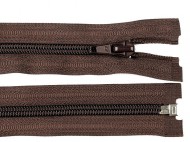 Spirálový zip No 5 délka 80 cm bundový POL 304 hnědá čokoládová, 1 ks - zvětšit obrázek