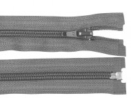 Spirálový zip No 5 délka 80 cm bundový POL 319 šedá ocelová, 1 ks - zvětšit obrázek