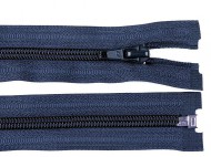 Spirálový zip No 5 délka 85 cm bundový POL 330 modrá tmavá, 1 ks - zvětšit obrázek