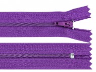 Spirálový zip No 3 délka 18 cm pinlock 170 fialová purpura, 1 ks - zvětšit obrázek