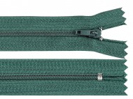 Spirálový zip No 3 délka 18 cm pinlock 272 zelená piniová, 1 ks - zvětšit obrázek