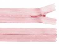 Spirálový zip skrytý No 3 délka 45 cm 136 pudrová, 1 ks - zvětšit obrázek