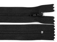 Spirálový zip No 3 délka 30 cm autolock 322 černá, 1 ks - zvětšit obrázek