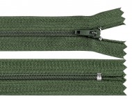 Spirálový zip No 3 délka 30 cm pinlock 263 zelenošedá, 1 ks - zvětšit obrázek